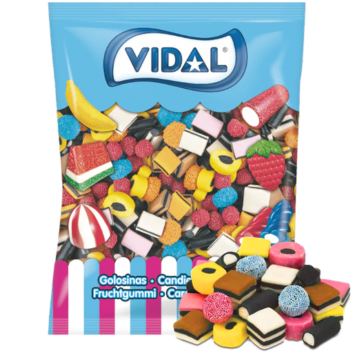 Vidal Liquorice Allsorts 1kg