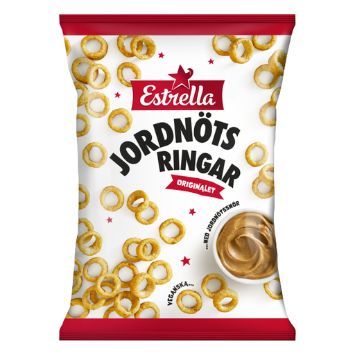 JORDNÖTSRINGAR 175G