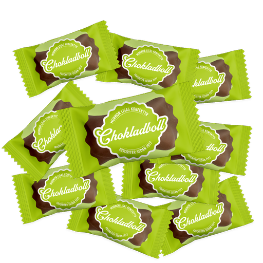 10st - Mormor Lisas Chokladboll 10g