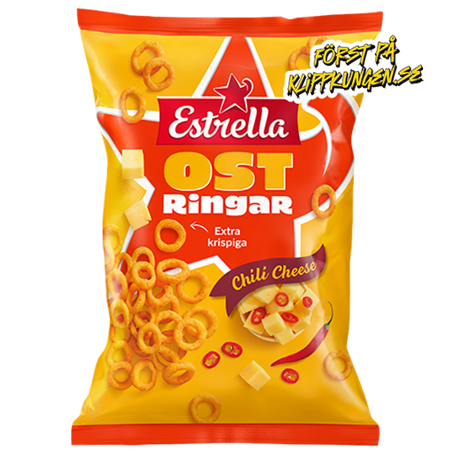 Estrella Ostringar Chili Cheese 200g