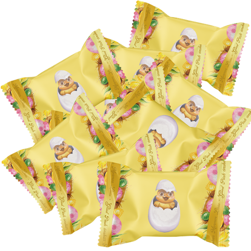 10st - Mormor Lisas Påskpralin Gul 15g