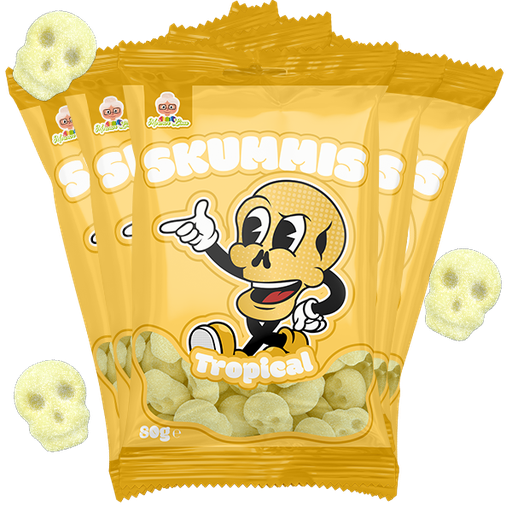 5st - Skummis Tropical 80g