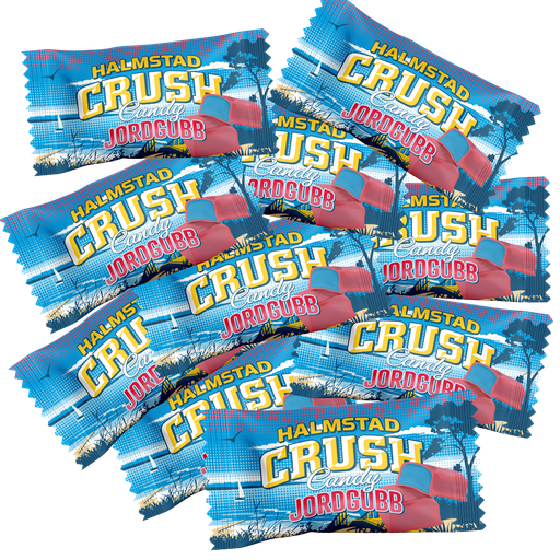10st - Halmstad Crush Candy Jordgubb