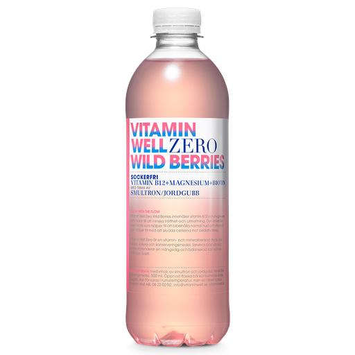 Vitamin Well Zero Wild Berries 50cl