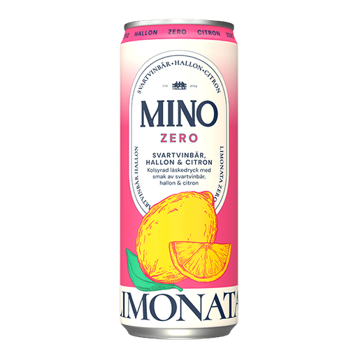Mino Zero Hallon Svartvinbär 33cl