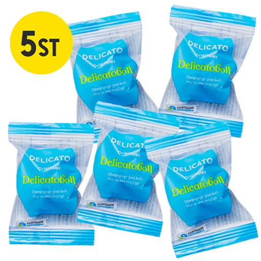 5st - Delicatoboll Mini lösvikt 18g