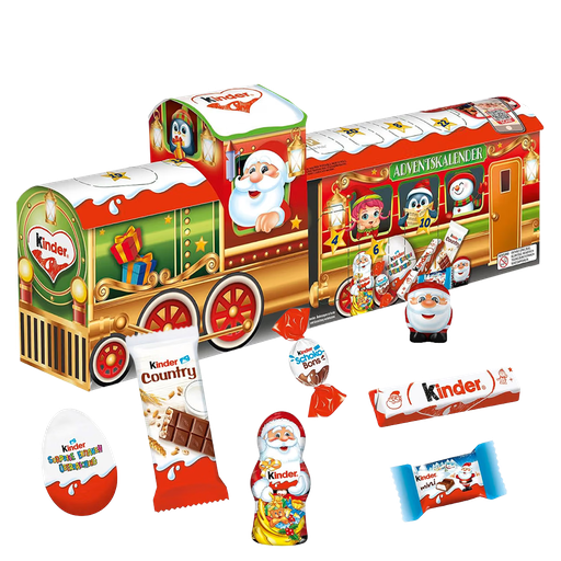 Kinder Mix Tåg Adventskalender 226g