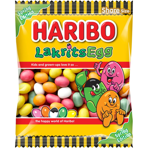 Haribo Lakritsägg 120g
