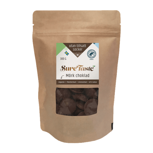 Chokladpellets Mörk Choklad 300g