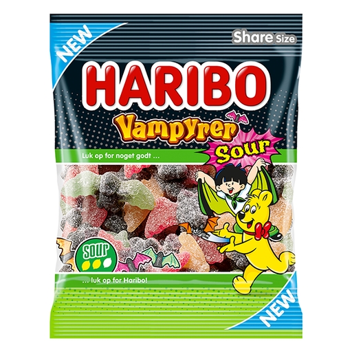 Haribo Sour Vampyrer 120g