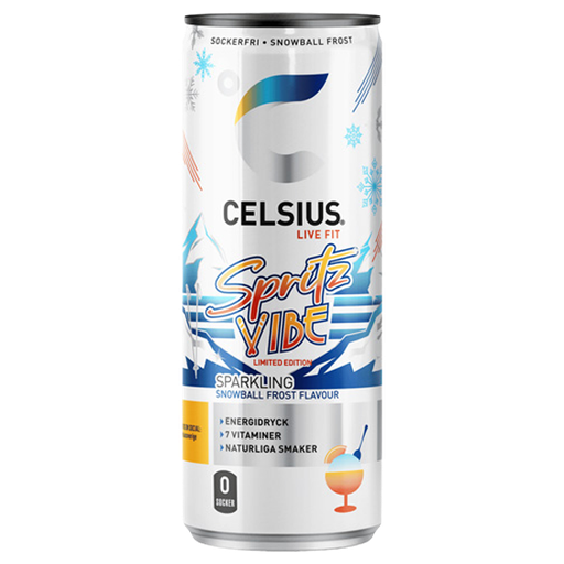 Celsius Spritz Vibe 355ml