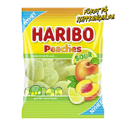 Haribo Sura Persikor 70g