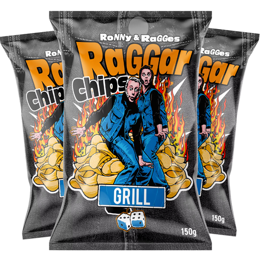 3st - Raggarchips Grill 150g