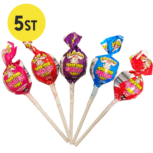 5st - Warhead Super Sour Lollies 19g