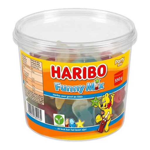 Haribo Funny Mix 550g