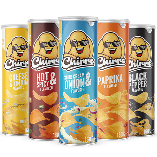 Chirre® Chips Mixat 5-pack
