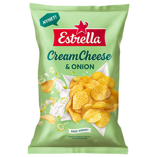 Estrella Cream Cheese & Onion 175g