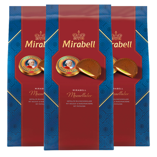 3st x Mirabell Mozart Coins 236g