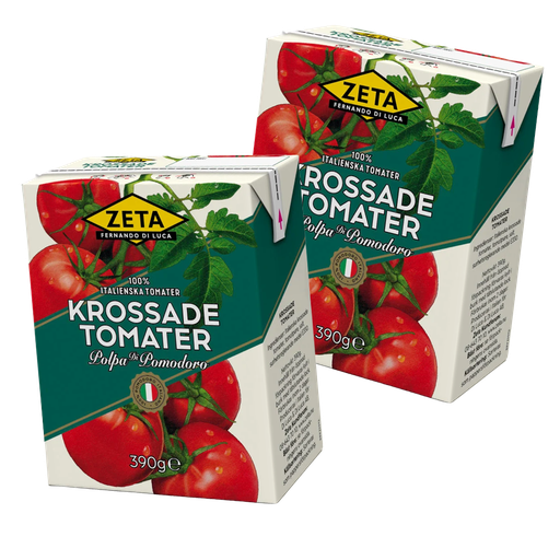 2st - ZETA Krossade Tomater 390g