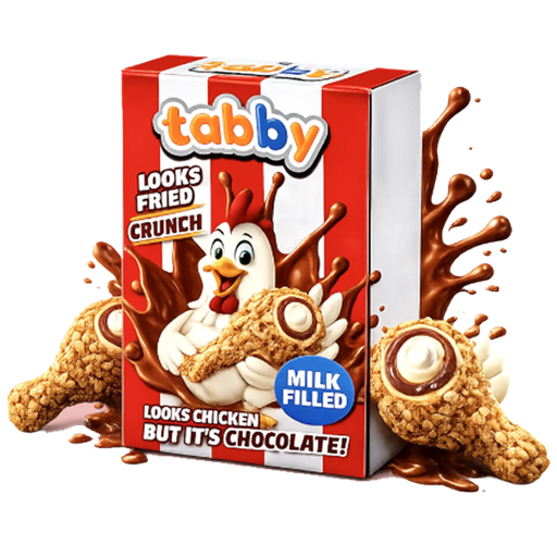 Tabby Fried Chicken Chocolate 50g