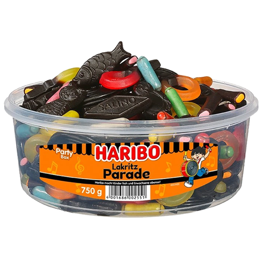 Haribo Lakritz Parade 750G