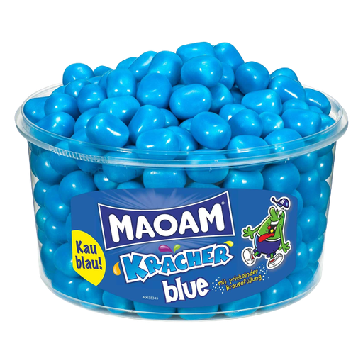 Maoam Kracher/Kastanjer Blue 1,2KG
