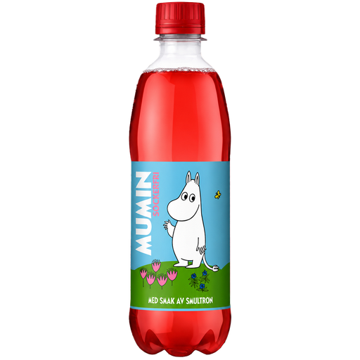 Mumin Sockerfri Smultron 50cl