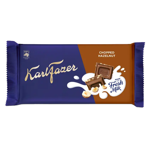 Karl Fazer Hackade Hasselnötter 145G