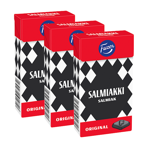 3st - Salmiakki Pastiller 38g