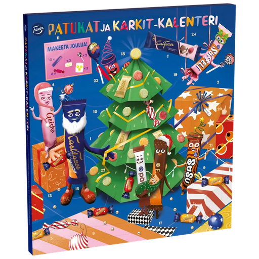 Fazer Bars & Godis Julkalender 415g