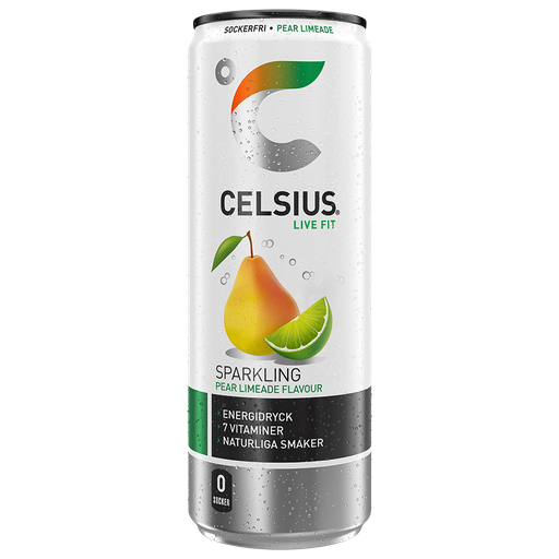 Celsius Pear Limeade 355ml