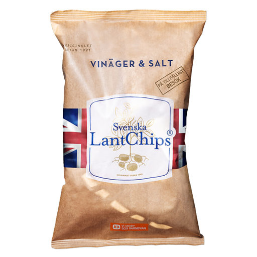 Lantchips Vinäger & Salt 200g