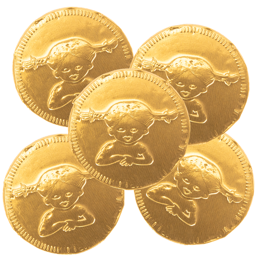 5st - Pippis Guldpengar Choklad 5g