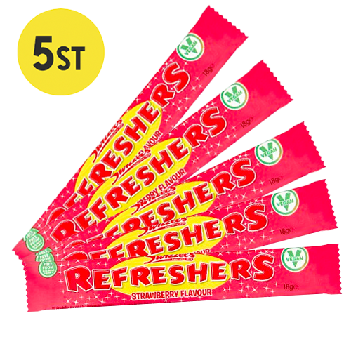 5st - Refreshers Jordgubb 18g