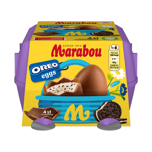 Marabou Oreo Eggs 128g