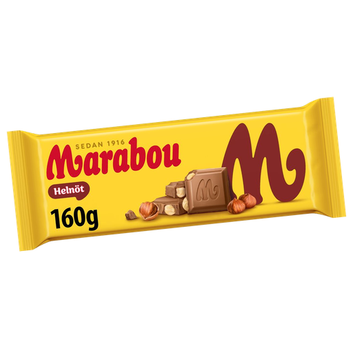 Marabou Helnöt 160g
