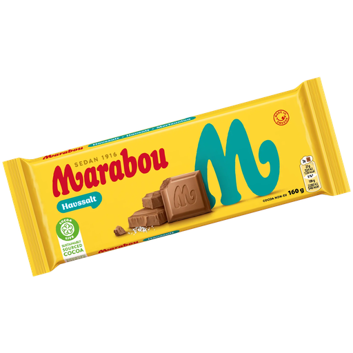 Marabou Havssalt 160g