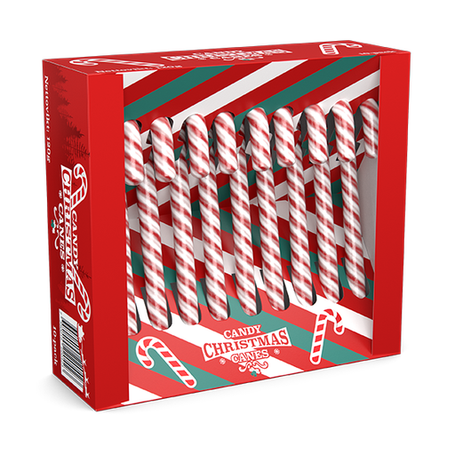 Julkäppar 10-pack 120g