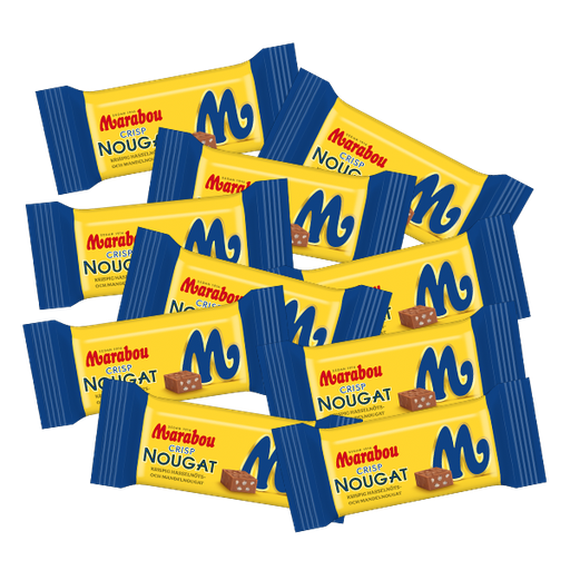 10st - Marabou Nougat Crisp 13g