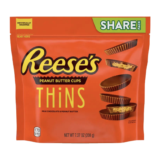 Reese's Peanut Butter Cups Thins 208G