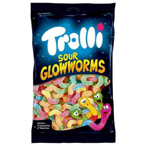 Trolli Sour Glowworms 1kg