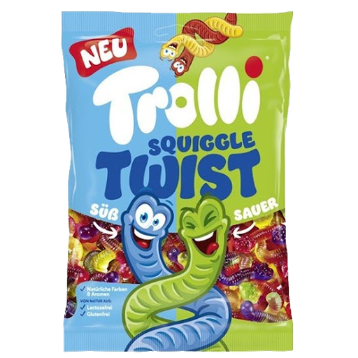 Trolli Squiggle Twist Sweet Sour 1kg