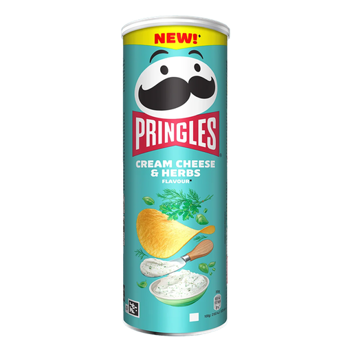 Pringles Cream Cheese & Herbs 165g
