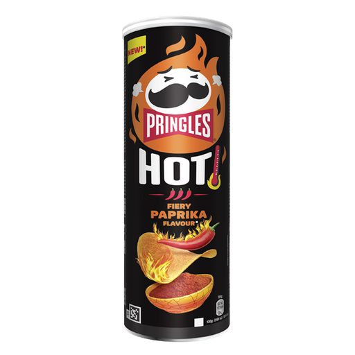 Pringles Hot Fiery Paprika 160g