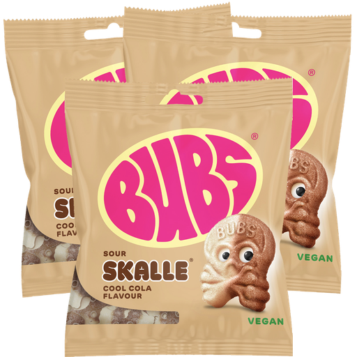 3st - Bubs Cool Cola Skalle 155g