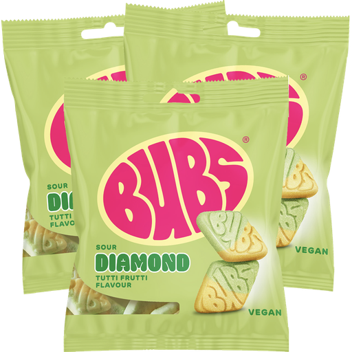 3st - Bubs Tutti Frutti Diamond 155g