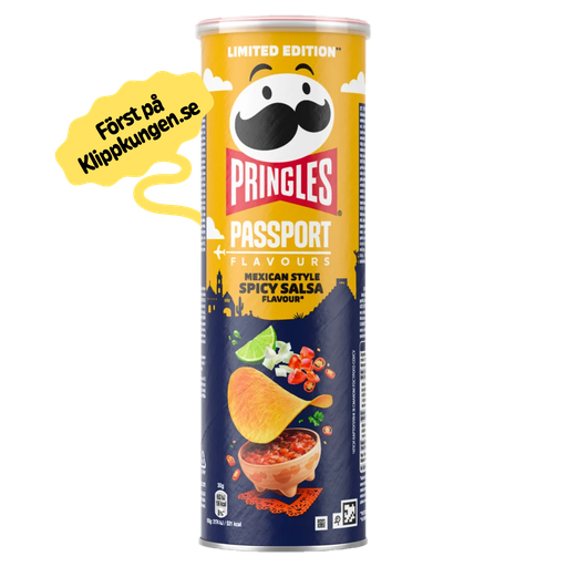 Pringles Mexico Style Spicy Salsa 165g