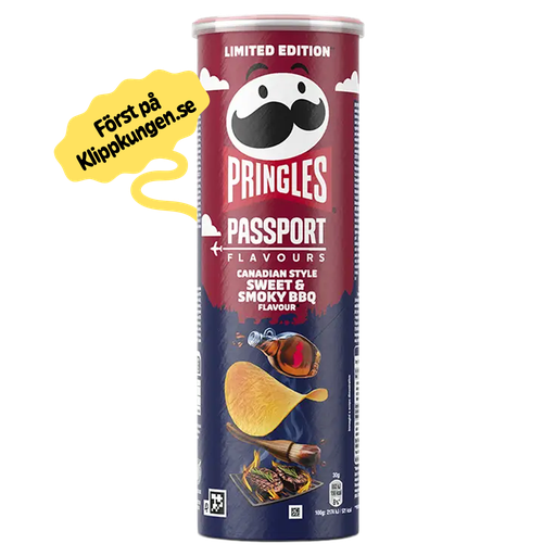 Pringles Sweet & Smokey Barbecue 165g