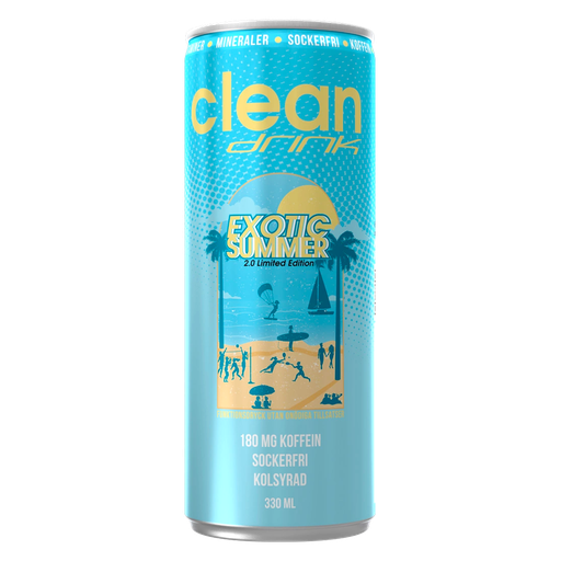 Clean Drink Exotic Summer 33cl