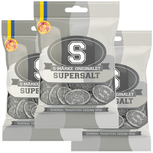 3st - S-Märke Supersalt 80g